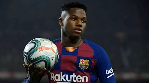 Chủ tịch Barca là ông Bartomeu đã lên tiếng về tương lai cầu thủ trẻ Ansu Fati. Ảnh: internet.