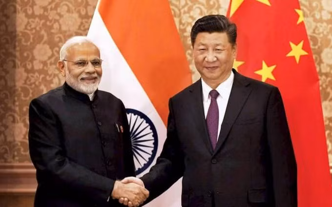 Thủ tướng Ấn Độ Narendra Modi và Chủ tịch Trung Quốc Tập Cận Bình - Ảnh: Reuters