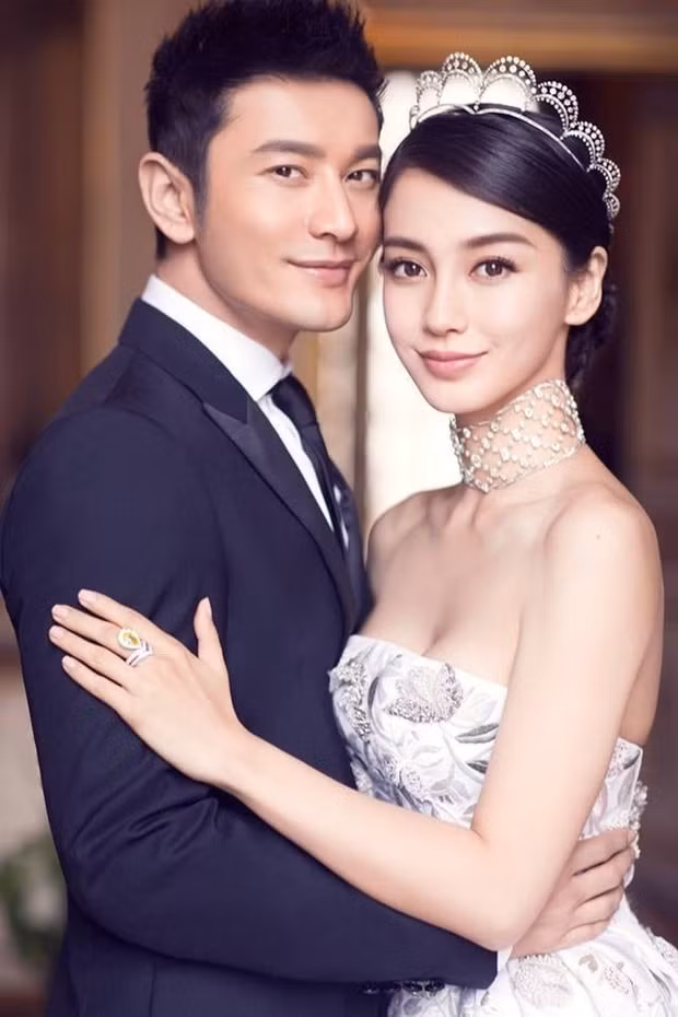 Tấm ảnh nổi tiếng của vợ chồng Huỳnh Hiểu Minh - Angelababy.