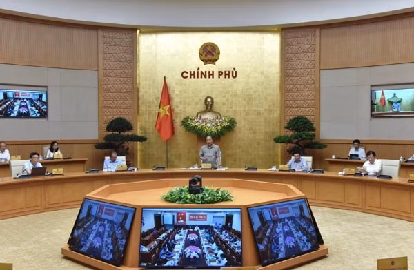 Thường trực Chính phủ họp trực tuyến toàn quốc về công tác phòng, chống dịch bệnh COVID-19