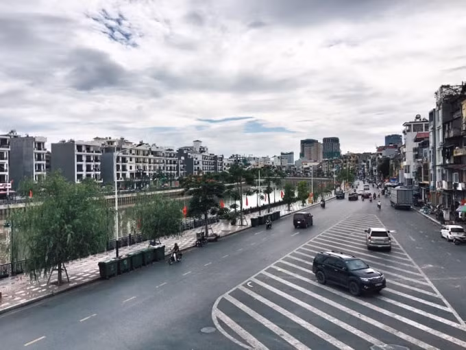 Phố đi bộ Tam Bạc, Hải Phòng. Ảnh: V.H