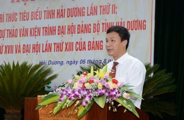 Phó Bí thư Tỉnh ủy, Triệu Thế Hùng phát biểu tại hội nghị