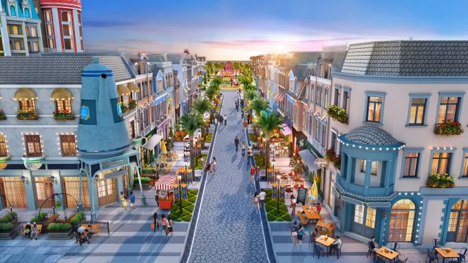 Kiến trúc độc đáo mang âm hưởng “Xứ sở thần tiên” của shophouse Wonderland.
