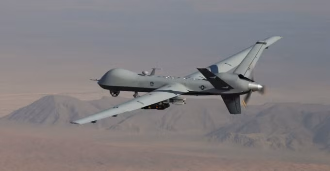 Máy bay không người lái MQ-9 Reaper của Mỹ - Ảnh: Reuters