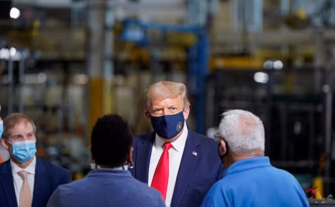 Tổng thống Mỹ Donald Trump. Ảnh: Reuters