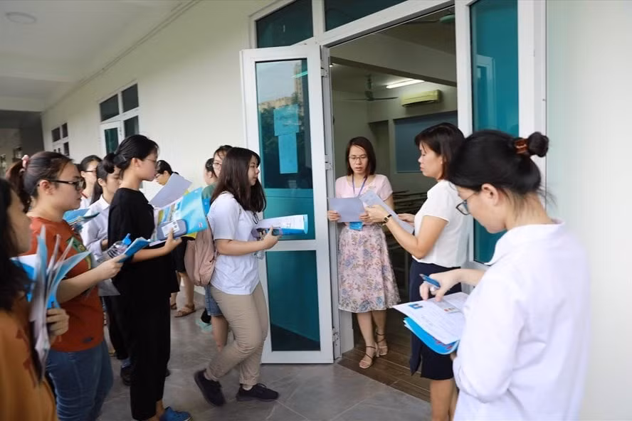 Lạng Sơn: Một điểm thi phải lùi thời gian thi vì Covid-19. Ảnh: internet.