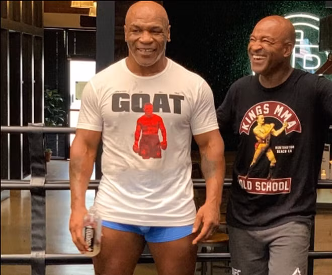 Huyền thoại Mike Tyson vẫn luôn giữ cho mình một vóc dáng vô cùng đẹp. Ảnh: internet.