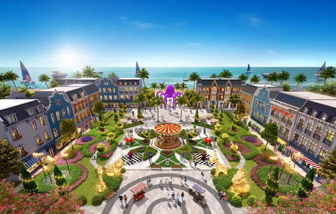 Những căn shophouse 2 mặt tiền và shophouse mặt tiền biển ‘’ phiên bản giới hạn’’ tại Wonderland – NovaWorld Ho Tram.