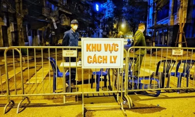 Các biện pháp cách ly đã được cơ quan chức năng huyện Phúc Thọ tiến hành. Ảnh minh họa