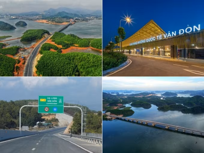 Hạ tầng Vân Đồn ngày càng hiện đại, đồng bộ.