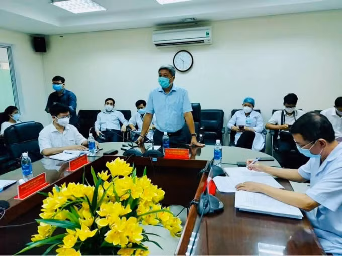 Thứ trưởng Nguyễn Trường Sơn là việc tại Bệnh viện 199 Bộ Công an (ảnh TL).