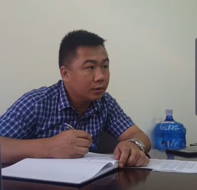 Ông Trương Công Thành - Phó Giám đốc đơn vị này chỉ “tiếp nhận” và từ chối cung cấp bất kỳ thông tin nào liên quan về sự việc