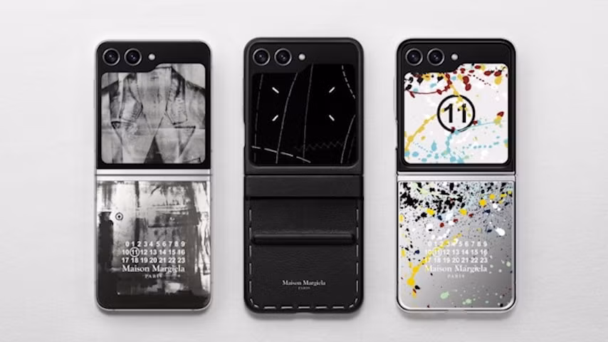 ra mat samsung galaxy z flip5 maison margiela edition voi thiet ke doc dao hinh 1