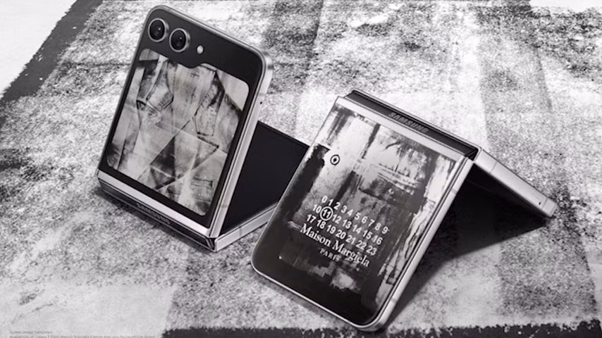 ra mat samsung galaxy z flip5 maison margiela edition voi thiet ke doc dao hinh 3