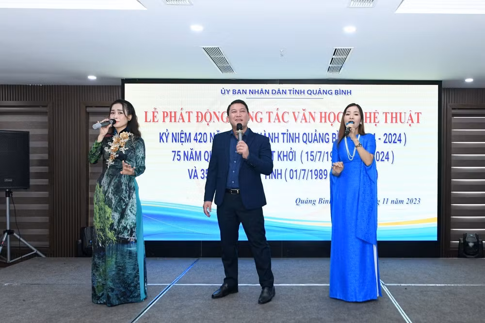 van dong sang tac van hoc nghe thuat ve que huong quang binh hinh 1