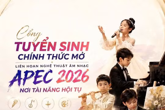Không gian nghệ thuật đa sắc màu tại Liên hoan Nghệ thuật và Âm nhạc APEC 2026