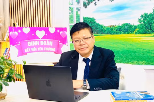 Chuyên gia tâm lý, TS Đinh Đoàn. Ảnh: NVCC
