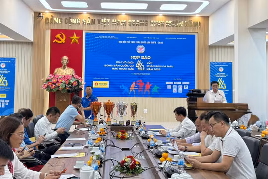 Gần 140 tay vợt tranh tài tại Giải vô địch bóng bàn quốc gia Báo Nhân Dân lần thứ 44