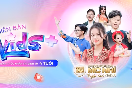 Khởi động cuộc thi MC nhí truyền hình 2026 – phiên bản Kids+