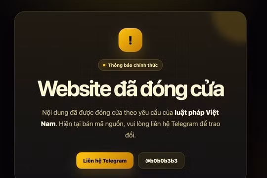 Hàng loạt website phim lậu ngừng hoạt động sau đợt cao điểm xử lý vi phạm bản quyền