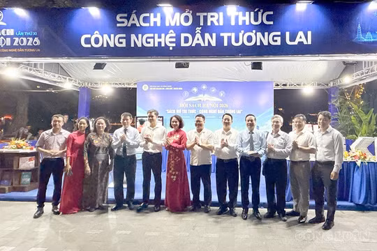 Hội Sách Hà Nội 2026 kết nối văn hóa đọc với công nghệ số