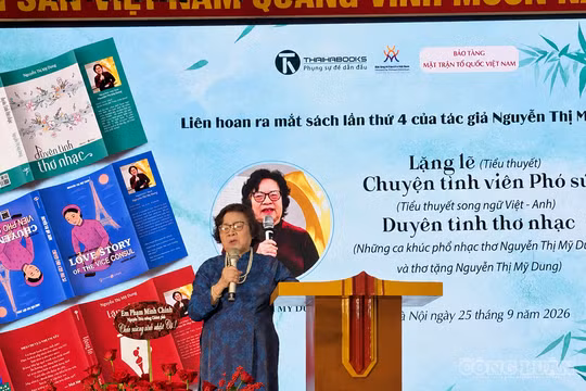 Tác giả Nguyễn Thị Mỹ Dung với hành trình 61 năm gửi tình yêu vào trang viết