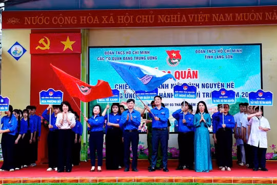 Lễ ra quân Chiến dịch Thanh niên tình nguyện hè và hưởng ứng Tháng hành động vì trẻ em năm 2026 tại Lạng Sơn 