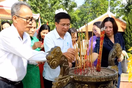 Lễ giỗ Lễ Thành hầu Nguyễn Hữu Cảnh: Tri ân bậc hiền nhân có công khai phá vùng đất Nam Bộ