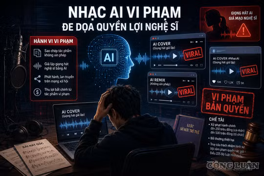 Nghệ sĩ Việt đang mất quyền kiểm soát tác phẩm trong kỷ nguyên AI?