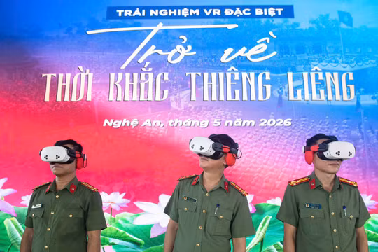 Tái hiện Quảng trường Ba Đình năm 1945 bằng công nghệ thực tế ảo 
