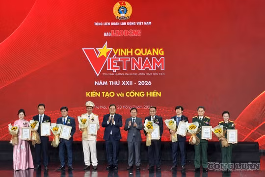 Vinh quang Việt Nam 2026: Lan tỏa tinh thần kiến tạo, khát vọng cống hiến