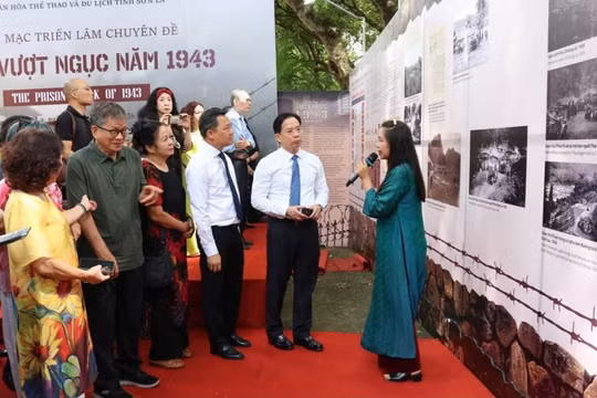 Triển lãm tái hiện 'Cuộc vượt ngục năm 1943' tại Nhà tù Sơn La