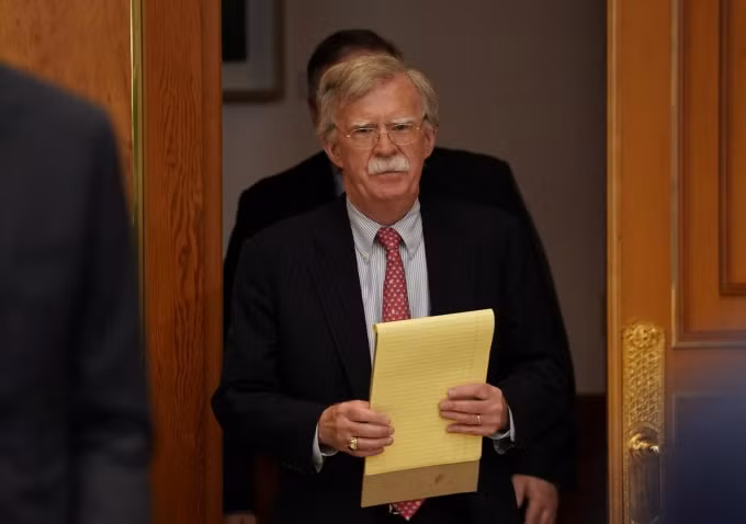 Cố vấn an ninh Mỹ John Bolton. Ảnh: Reuters
