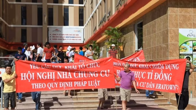 Tranh chấp chung cư đang là vấn đề nóng trong thời gian gần đây.