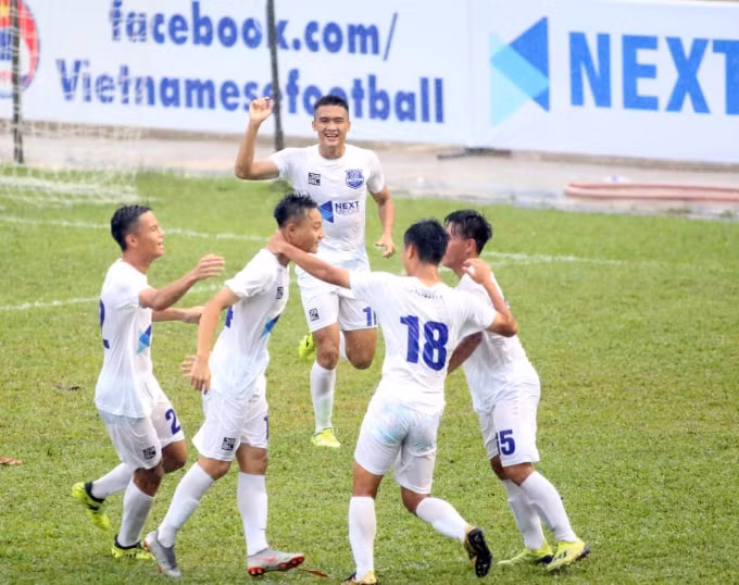 U17 PVF thể hiện sức mạnh. Ảnh: VFF