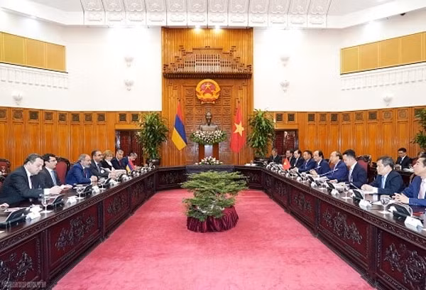 Quang cảnh hội đàm. Ảnh: VGP