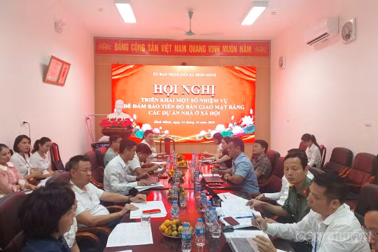 Xã Bình Minh: ‘Chốt’ cứng mốc thời gian giải phóng mặt bằng hàng loạt dự án nhà ở xã hội