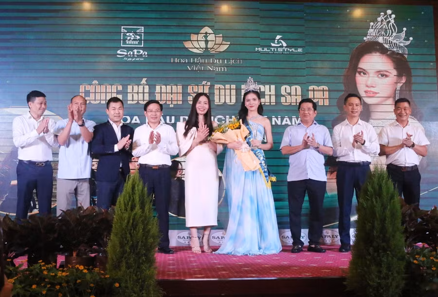 chung ket cuoc thi hoa khoi du lich tay bac 2023 to chuc tai sa pa hinh 2