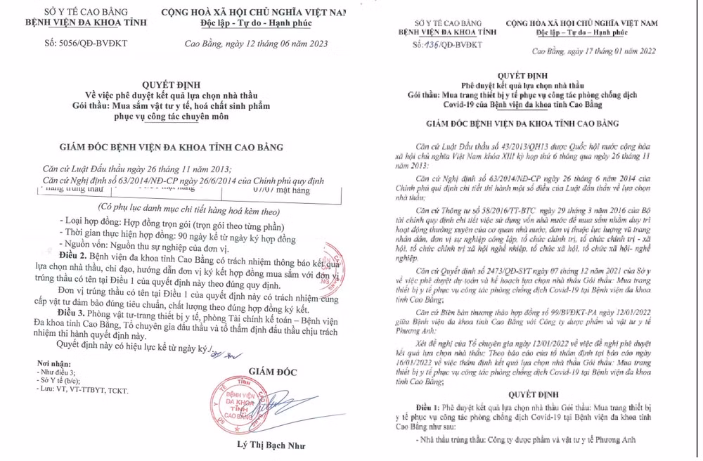 cong ty phuong anh nha thau quen mat cung cap thiet bi vat tu y te tai cao bang hinh 2
