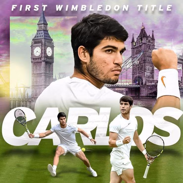 danh bai djokovic alcaraz lan dau tien vo dich wimbledon hinh 1