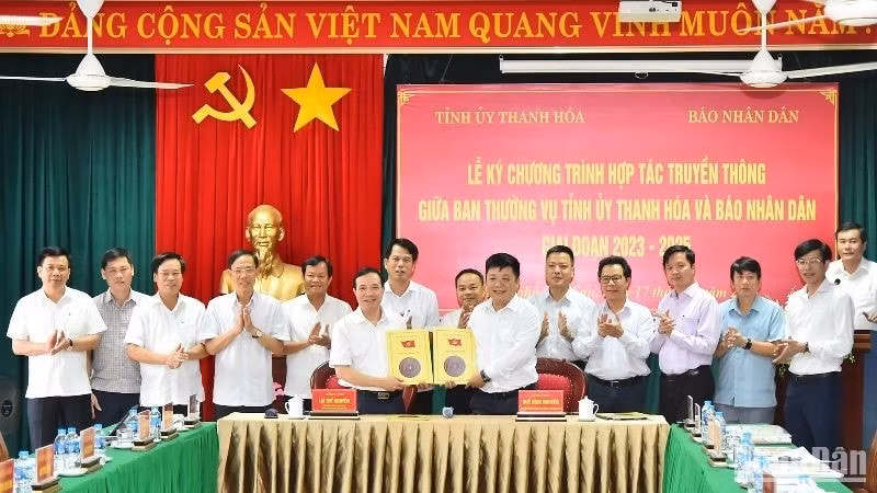tinh thanh hoa va bao nhan dan nang cao chat luong hieu qua cong tac phoi hop tuyen truyen hinh 1