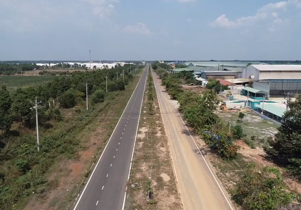 gan 2300 ty dong lam duong ho chi minh doan chon thanh duc hoa hinh 1