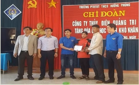 cong ty thuy dien quang tri ghi dau chang duong an sinh xa hoi hinh 11