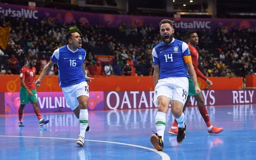 doi tuyen brazil vao ban ket futsal world cup 2021 hinh 1