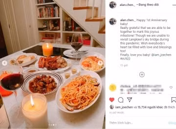 tran kieu an va ban trai phu nhi gia ky niem 2 nam yeu nhau hinh 2