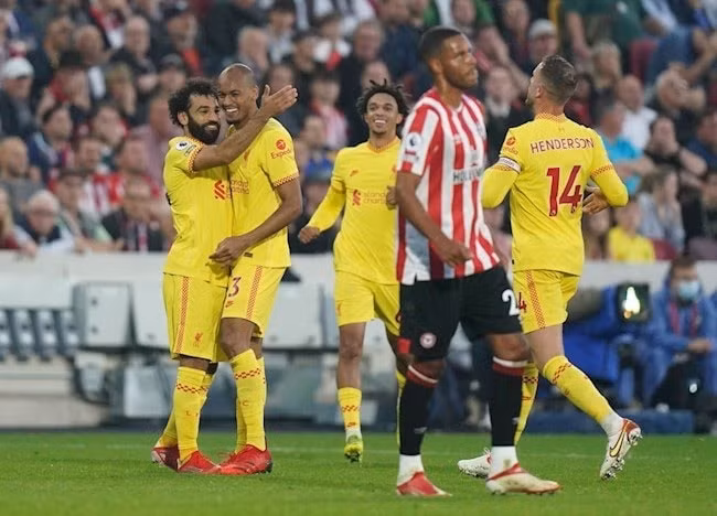 mohamed salah can moc 100 ban thang nhanh nhat lich su liverpool bi tan binh brentford cam hoa hinh 2