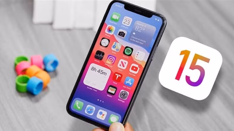 iphone cap nhat ios 15 gap su co am thanh la hinh 2