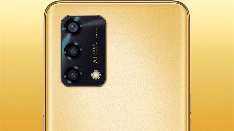 dien thoai tam trung oppo f19s ra mat tai an do co mau vang dac biet hinh 3