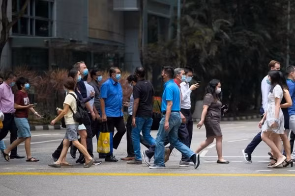 dan so singapore giam ky luc vi anh huong boi dich covid 19 hinh 1