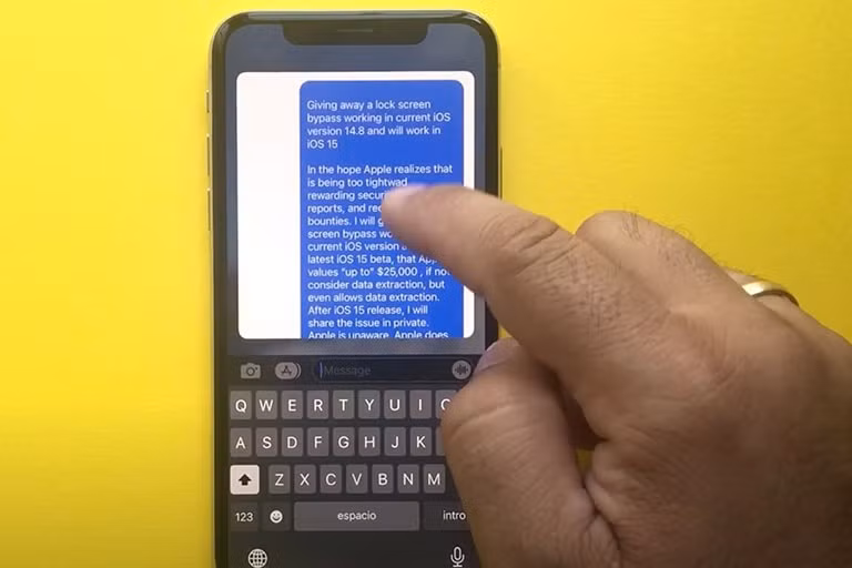 ios 15 gap loi truy cap ung dung notes khong can mo khoa man hinh hinh 1
